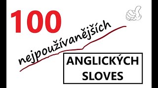 100 nejpoužívanějších anglických sloves s příklady ve všech časech!☀️