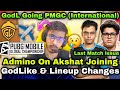 Admino On Akshat Joining GodLike & Lineup Changes 😮 International Invite ✅? Sad For Performance 💔