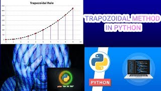 HOW TO SOLVE INTEGRATION IN PYTHON | TRAPEZOIDAL METHOD IN PYTHON.