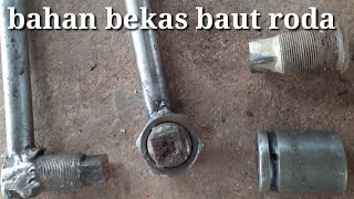 Membuat kunci setang sok dari barang bekas