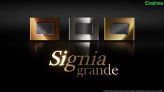 Crabtree Signia Grande – A new stunning range of masterfully crafted wood, glass and metal plates.