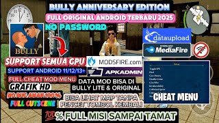 UPDATE!! DOWNLOAD GAME BULLY ORIGINAL MOD MENU ANDROID FULL SUBTITLE BAHASA INDONESIA 2025 TERBARU