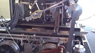 Babbage's DIfference Engine No. 2 in operation - printing tables