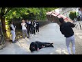 Craziest Reactions at Falling Boxes Prank