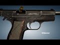 3D Animation: How a Pistol works (Browning Hi-Power)