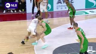 Dunk by Hugo Besson (FMP Soccerbet– Cedevita Olimpija, 11.11.2023)