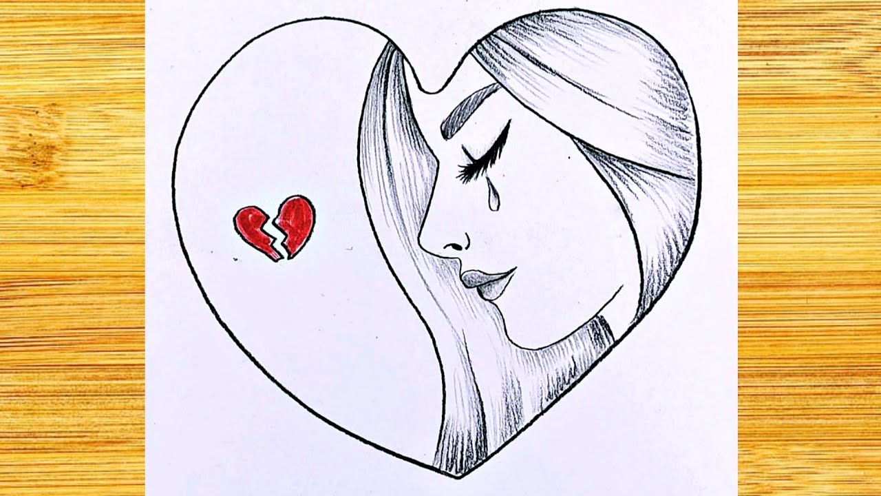 Como Dibujar Una Chica Triste Aprende A Dibujar Con Un Lápiz Paso A