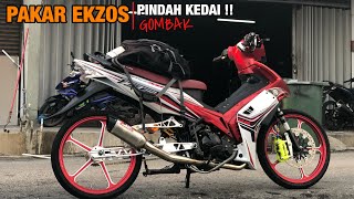 TERJAH BENGKEL RESTORE RXZ l PAKAR EKZOS PINDAH KEDAI