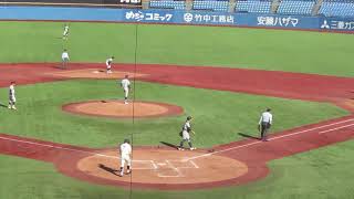 7回 横浜高校 エラー二つでピンチを迎える＜明治神宮大会 決勝 横浜 対 広島商 2024年11月25日＞