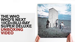 The Who / Who's Next - Life House 10CD+blu-ray super deluxe unboxing video