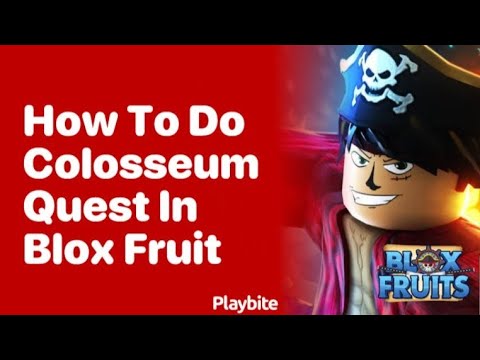 How To Do Colosseum Quest In Blox Fruit #roblox #bloxfruits #captain ...