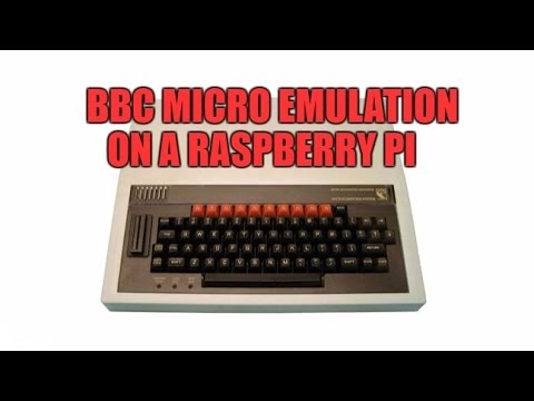 BBC Micro Emulation - Raspberry Pi - BeebEm - YouTube