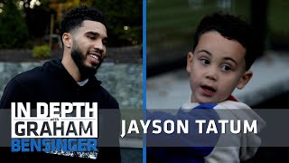 Jayson Tatum to son Deuce: I was better than you at 4