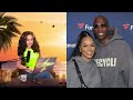 ochocinco s ex fiancÉ says they not officially back together still hookup in intervew b4 new show