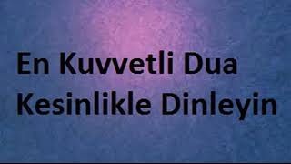 En Kuvvetli Dua Kesinlikle Dinleyin SAHİN RUKYE MERKEZİ