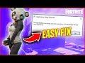 Fortnite Season X - Application hang detected fortnite Error Easy Fix