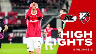 😱 𝗖𝗿𝗮𝘇𝘆 𝗴𝗮𝗺𝗲 𝘄𝗶𝘁𝗵 𝘁𝗲𝗻 𝗴𝗼𝗮𝗹𝘀 | Highlights AZ - FC Utrecht