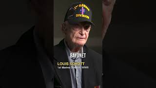 "A RIFLE AND A BAYONET" WWII Vet Remembers Young Marines