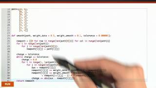 Path Smoothing Solution - Artificial Intelligence for Robotics