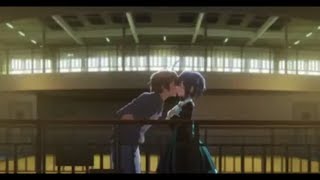 Yuuta And Rikka first direct kiss