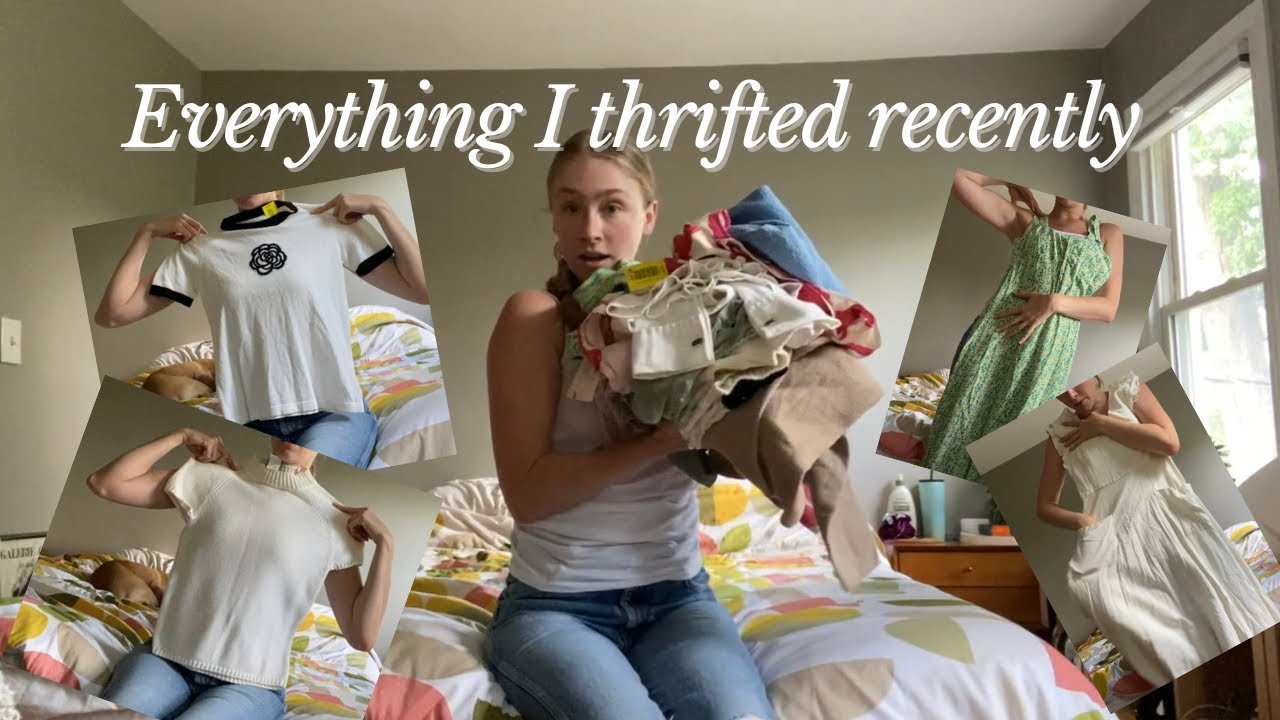 Everything I Got From The Thrift Store Youtube