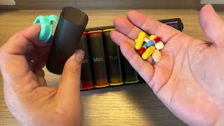 KOVIUU Large Travel Pill Box 7 Day Review: Organize Your Medication with Ease!