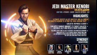 How to Easily Beat Tier 5 of the Galactic Legend Jedi Master Kenobi Event | #JMK #TIER5 #SWGOH