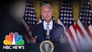Biden Speaks On Afghanistan Crisis As Taliban Regains Control | NBC News