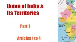 Union of India & its Territories | Polity | Constitution #cgl #uppcs #lucentgk #ssc @step2ssc