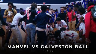 Manvel vs Galveston Ball Basketball 1.13.24