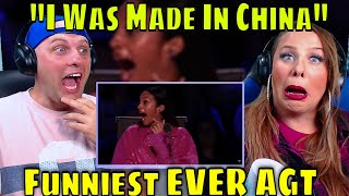 REACTION TO "I Was Made In China" - Funniest EVER AGT Audition?! | Australia's Got Talent 2022