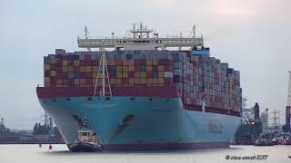 Merete Maersk - Maersk Line Southampton Docks to Singapore 2/9/17