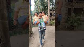 শ্রীণিকা শ্রীনীজা বাবার সাথে বেরু যাচ্ছে 🥰#youtubeshort #twin #shrinika #shrinija #twinsister