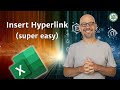 Insert a Hyperlink in Excel