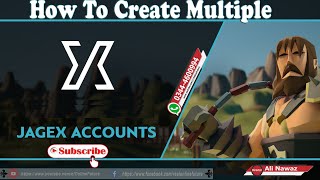 How To Create Multiple │Osrs │Accounts on Jagex Launcher 2024