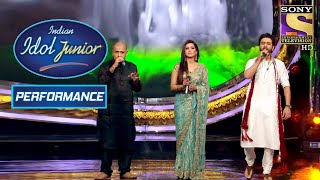 The Judges Give A Breathtaking Performance On 'Maa Tujhe Salaam'! | Indian Idol Junior