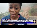 residents trapped as heavy rain causes massive landslide in mcglashen st. andrew tvj news