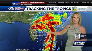 Ian weakens to tropical storm, continues soaking Florida