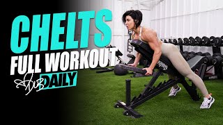 CHELTS WORKOUT (Chest \u0026 Delts) | FULL BREAKDOWN | #DLBDAILY