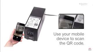 Learn how to set up your Connected APC Smart UPS