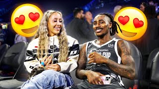 I TOOK NICOLETTE TO MY NBA GAME!!!