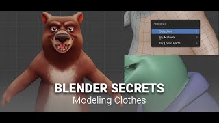 Blender Secrets - Modeling Clothes