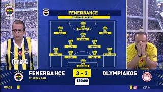 Fenerbahçe(1) 2-3 (0)Olympiakos Fbtv gol anı seri penaltılara tepki #fbtv #fenerbahçe #olympiakos