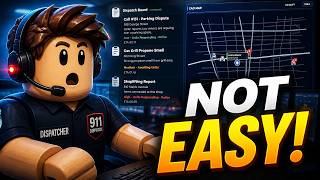 I Tried Being a 911 Dispatcher in Roblox!