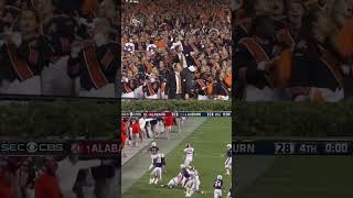 Auburn's band LOST THEIR MINDS during The Kick Six 🤣 #shorts