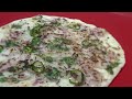 how to make onion uttapam simple breakfast recipe