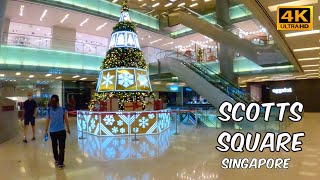 Scotts Square | Singapore Shopping Mall Tour | Nov 2021 [4K]