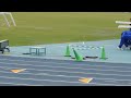 20150607 第3回中学記録会 男子100m1組目