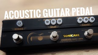 Sonicake Sonic Wood  acoustic multi-effects pedal