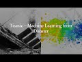 AI | Machine Learning | Logistic Regression | Titanic Dataset | Titanic Challenge